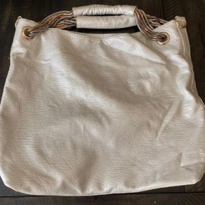 Deux lux silver purse